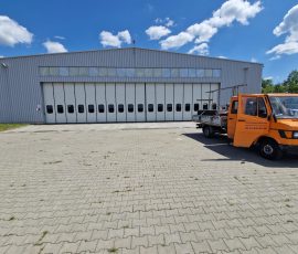 brama hangarowa Lotnisko Lublinek