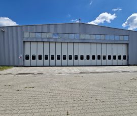 brama hangarowa Lotnisko Lublinek
